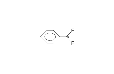 ALPHA,ALPHA-DIFLUORO(PHENYL)CARBENIUM CATION