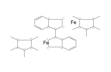 Di-iron(0), bis-[.eta.-5-pentamethylcyclopentadienyl)(.eta.-5:.eta.-5-1,1'-diindenyl)-