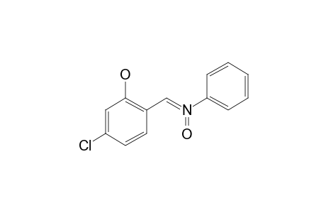 Phenol, 5-chloro-2-phenyliminomethyl-, N-oxide