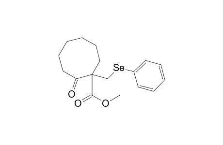 methyl 2-oxo-1-((phenylseleno)methyl)cyclooctane-1-carboxylate