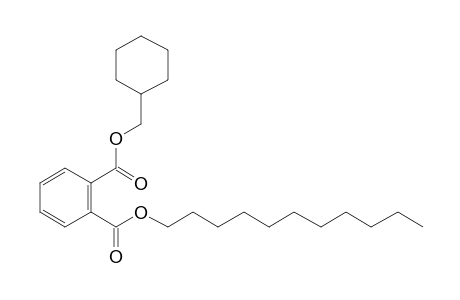 Phthalic acid, cyclohexylmethyl undecyl ester