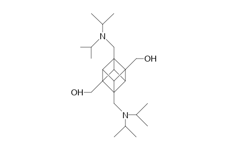 2,7-Bis(hydroxymethyl)-N,N,N',N'-tetraisopropyl-1,4-bis(aminomethyl)-cubane