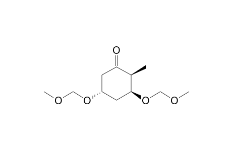 (2S,3S,5S)-3,5-Di(methoxymethoxy)-2-methylcyclohexanone