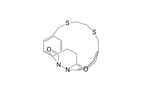 N,N-Succinyl-2,5-dithia-13,14-diaza-[6.2]paracyclophane