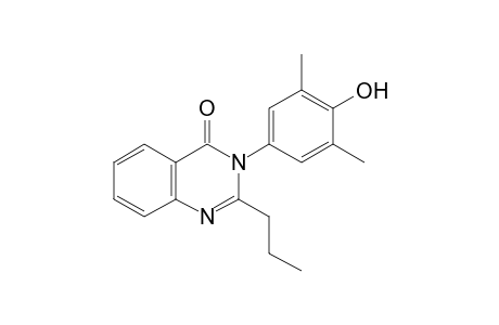 3-(4-hydroxy-3,5-xylyl)-2-propyl-4(3H)-quinazolinone