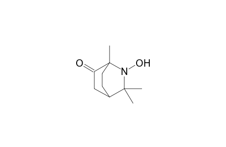 (+-)-1,3,3-Trimethyl-2-hydroxy-2-azabicyclo[2.2.2]octan-6-one