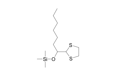 2-(1'-trimethylsilylheptyl)-1,3-dithiolane