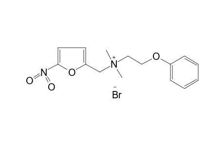 dimethyl(5-nitrofurfuryl)(2-phenoxyethyl)ammonium bromide