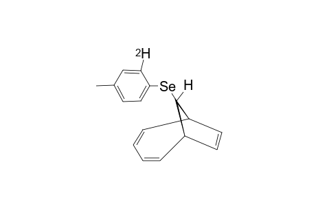 syn-9-(Ortho-deutero-para-tolylseleno)-bicyclo-[4.2.1]-nona-2,4-7-triene