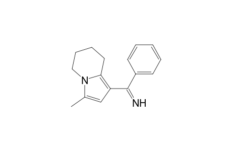 (3-methyl-5,6,7,8-tetrahydroindolizin-1-yl)-phenyl-methanimine