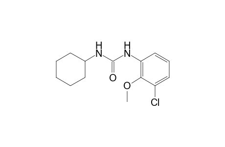 1-(3-chloro-2-methoxyphenyl)-3-cyclohexylurea