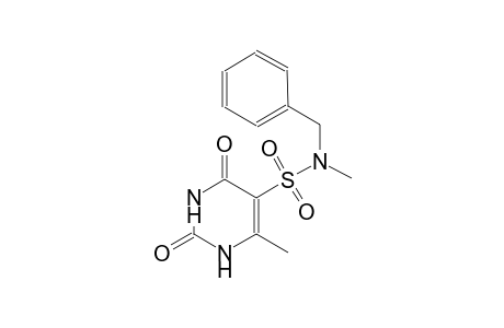 5-pyrimidinesulfonamide, 1,2,3,4-tetrahydro-N,6-dimethyl-2,4-dioxo-N-(phenylmethyl)-