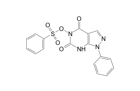 5-hydroxy-1-phenyl-1H-pyrazolo[3,4-d]pyrimidine-4,6(5H,7H)-dione, benzenesulfonate