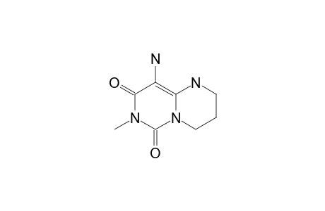 9-Amino-7-methyl-1,2,3,4-tetrahydropyrimido[1,2-c]pyrimidine-6,8-dione