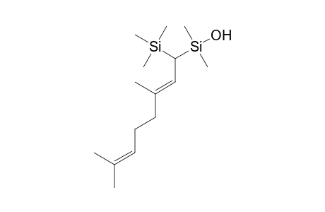 2,6-Octadiene, 3,7-dimethyl-1-(hydroxydimethylsilyl)-1-(trimethylsilyl)-