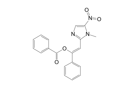 (Z)-2-(1-METHYL-5-NITRO-1H-IMIDAZOL-2-YL)-1-PHENYLVINYL-BENZOATE