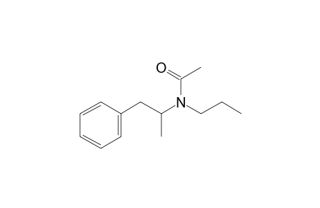 (.+/-.)-N-propylamphetamine, N-acetyl-