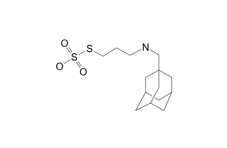 S-2-[[1-Adamantylmethyl]amino]propyl hydrogen thiosulfate