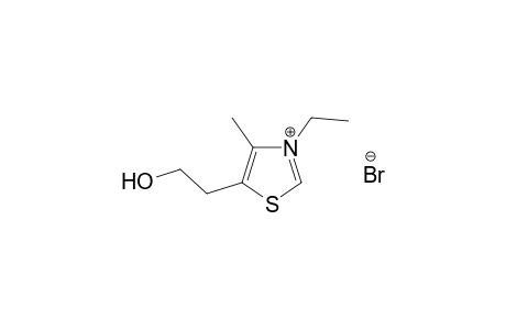 3-Ethyl-5-(2-hydroxyethyl)-4-methylthiazolium bromide