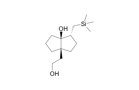 (3R,3aS,6aS)-6a-(2-Hydroxy-ethyl)-3-trimethylsilanylmethyl-hexahydro-pentalen-3a-ol