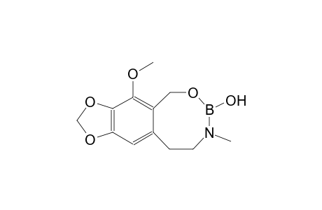 5H-[1,3]dioxolo[4,5-i][2,4,3]benzoxazaborocine, 7,8,9,10-tetrahydro-7-hydroxy-4-methoxy-8-methyl-