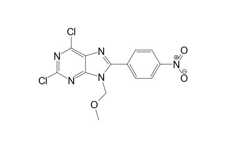 2,6-dichloro-9-(methoxymethyl)-8-(4-nitrophenyl)-9H-purine