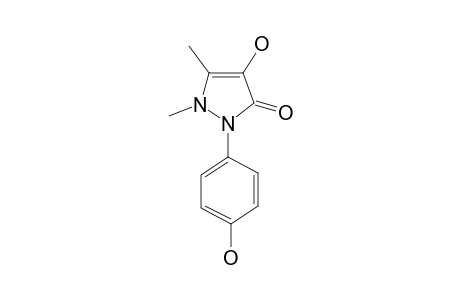 2,3-Dimethyl-4-hydroxy-1-(4-hydroxy phenyl)-3-pyrazoline-5-one