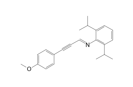 1-(2,6-Diisopropylphenylimino)-3-(4-anisyl)prop-2-yne