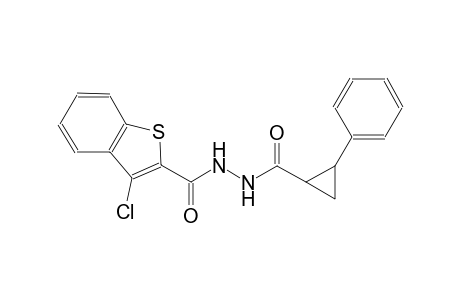 N'-[(3-chloro-1-benzothien-2-yl)carbonyl]-2-phenylcyclopropanecarbohydrazide