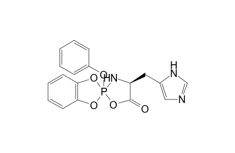 (4'S)-4'-(1H-imidazol-5-ylmethyl)-2-phenoxy-spiro[1,3,2.lambda.5-benzodioxaphosphole-2,2'-1-oxa-3-aza-2.lambda.5-phosphacyclopentane]-5'-one