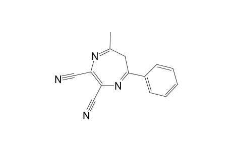 5-methyl-7-phenyl-6H-1,4-diazepine-2,3-dicarbonitrile