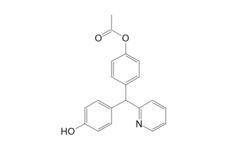 4,4'-[(2-pyridyl)methylene]diphenol, monoacetate (ester)