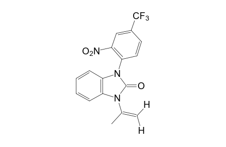 1-ISOPROPENYL-3-(2-NITRO-alpha,alpha,alpha-TRIFLUORO-p-TOLYL)-2-BENZIMIDAZOLINONE