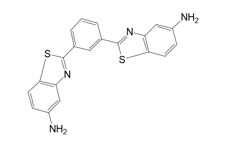 2,2'-m-PHENYLENEBIS[5-AMINOBENZOTHIAZOLE]