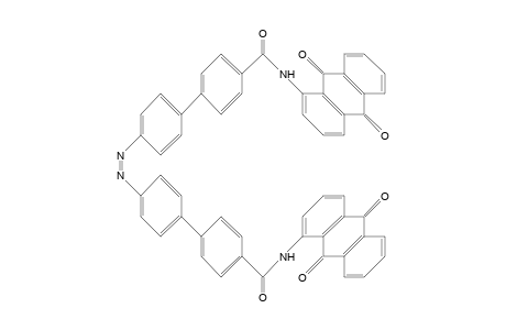 [1,1'-Biphenyl]-4-carboxamide, 4',4'''-azobis[N-(9,10-dihydro-9,10-dioxo-1-anthracenyl)-