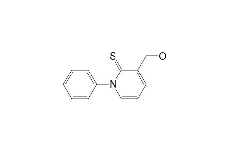 2(1H)-Pyridinethione, 3-(hydroxymethyl)-1-phenyl-