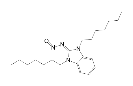 N-(1,3-diheptyl-2-benzimidazolylidene)nitrous amide