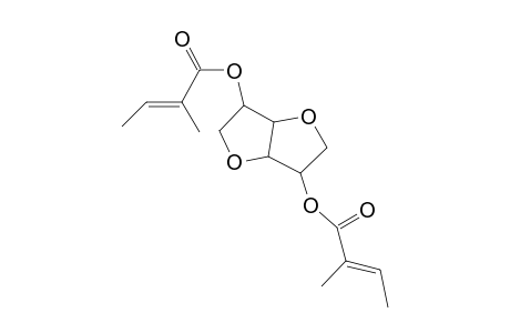 Hexahydrofuro[3,2-B]furan-3,6-diyl bis((E)-2-methylbut-2-enoate)