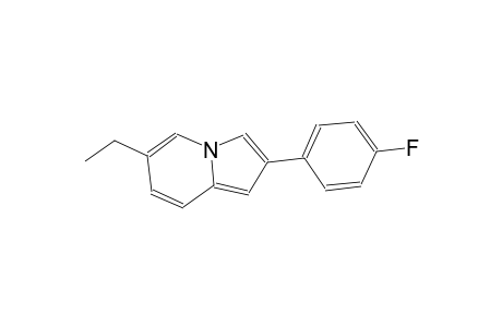 6-Ethyl-2-(4-fluoro-phenyl)-indolizine