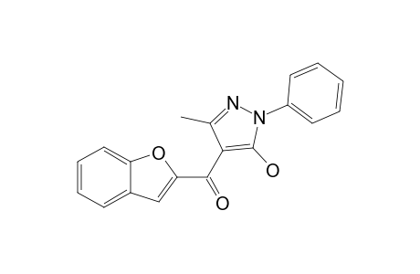 1-Benzofuran-2-yl(5-hydroxy-3-methyl-1-phenyl-1H-pyrazol-4-yl)methanone