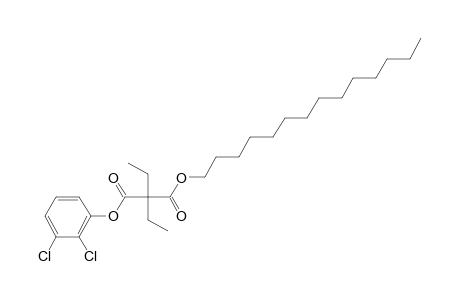 Diethylmalonic acid, 2,3-dichlorophenyl tetradecyl ester