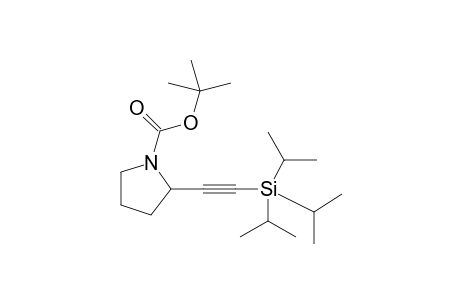 tert-Butyl 2-((triisopropylsilyl)ethynyl)pyrrolidine-1-carboxylate