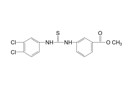 m-[3-(3,4-dichlorophenyl)-2-thioureido]benzoic acid, methyl ester