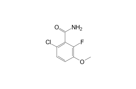 6-Chloro-2-fluoro-3-methoxybenzamide