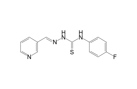 nicotinaldehyde, 4-(p-fluorophenyl)-3-thiosemicarbazone