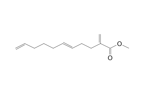 5,10-Undecadienoic acid, 2-methylene-, methyl ester