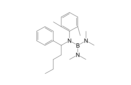 N-(2,6-dimethylphenyl)-N,N,N',N'-tetramethyl-N-(1-phenylpentyl)boranetriamine