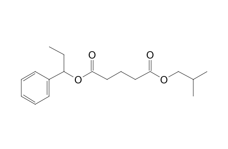 Glutaric acid, isobutyl 1-phenylpropyl ester