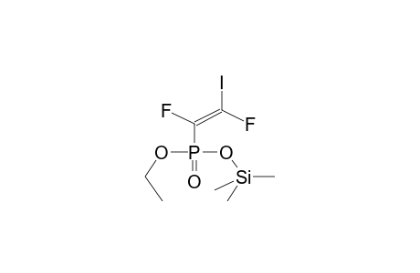 (E)-O-ETHYL-O-TRIMETHYLSILYL(2-IODODIFLUOROVINYL)PHOSPHONATE