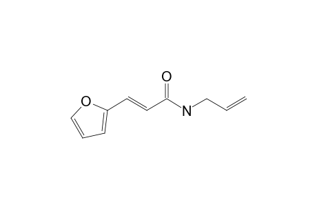 (E)-3-(2-furanyl)-N-prop-2-enyl-2-propenamide